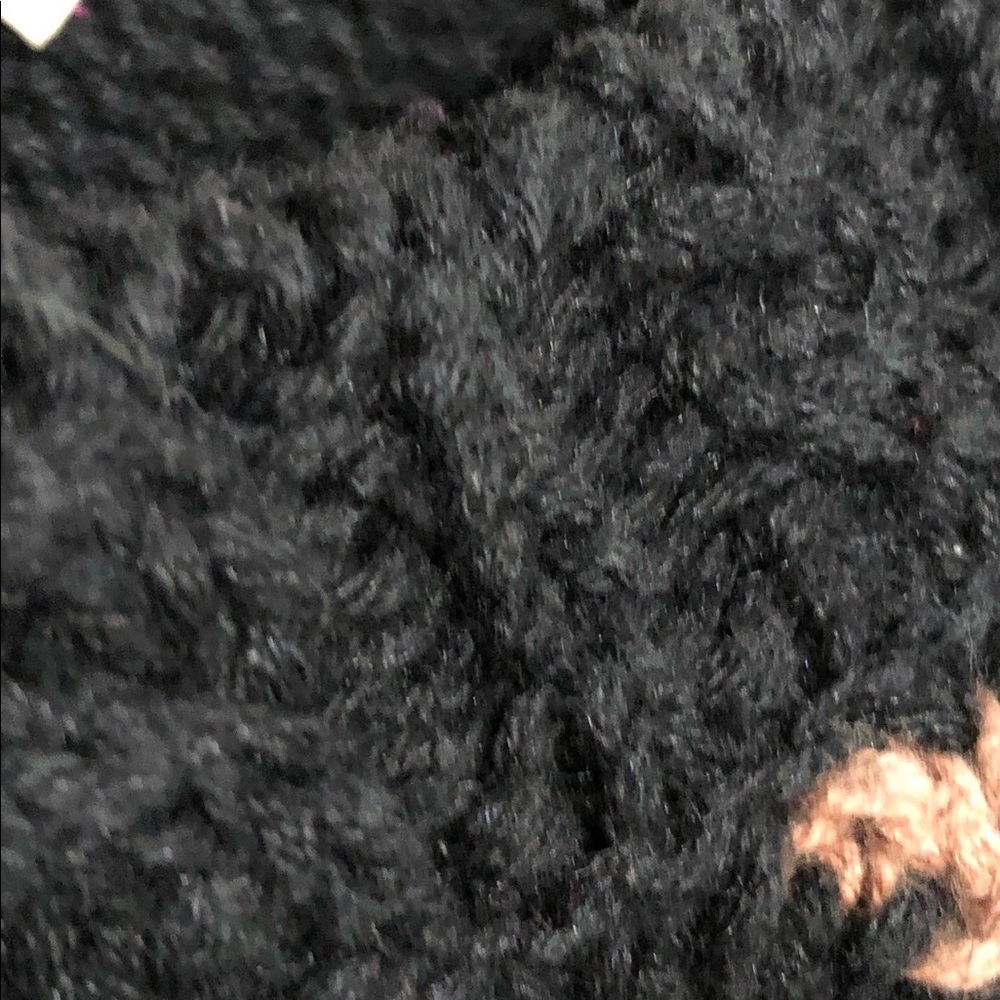 Black Floral Knit Sweater - Vintage-Inspired Women's Pullover - Picture 4 of 5